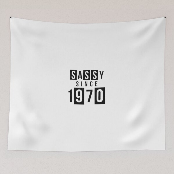 Item preview, funny sassy since 1970 Retro vintage designs for 50th birthday party designed and sold by ZETTIF ⭐⭐⭐⭐⭐.