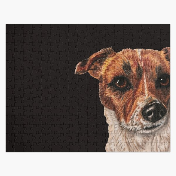 Jack Russell Head Jigsaw Puzzles | Redbubble