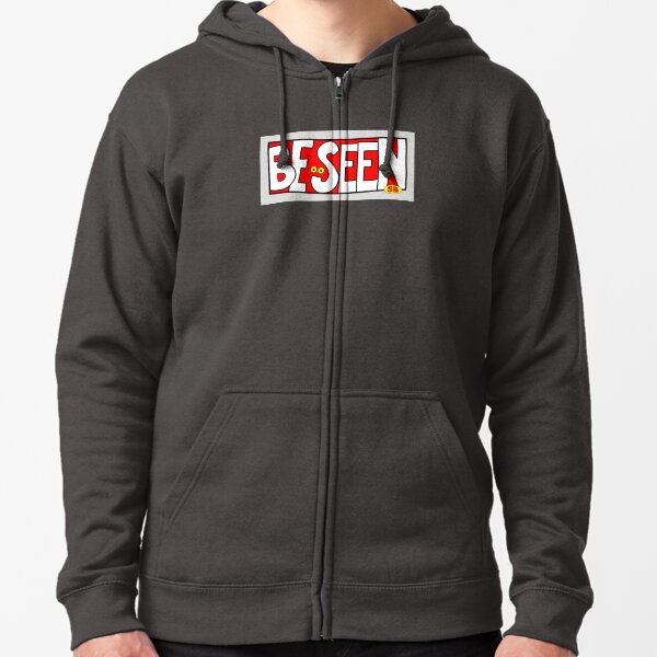 Be Seen Zipped Hoodie