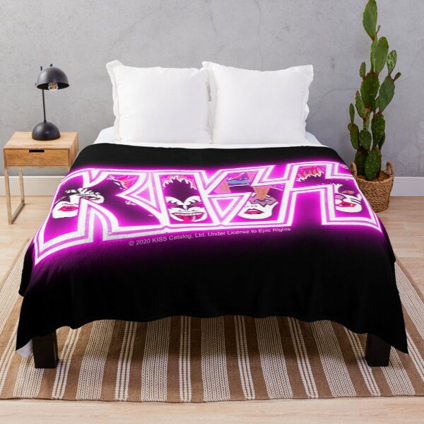 Item preview, Banda de música rock KISS ® - Rock and Roll Over Neon Pink designed and sold by musmus76.