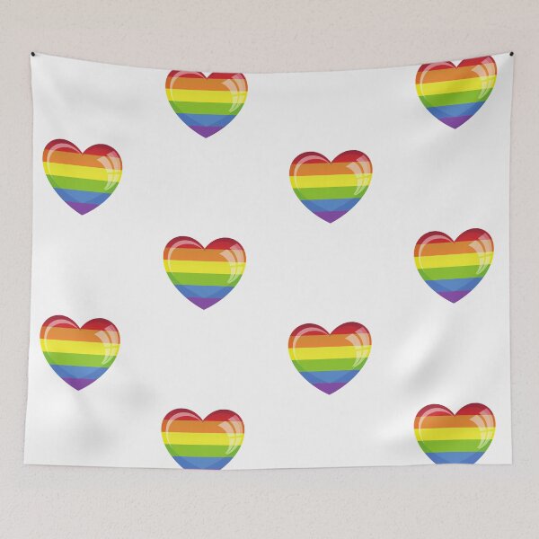 Item preview, LGBT heart designed and sold by Delicarte.