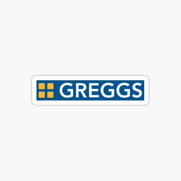GREGGS logo Sticker