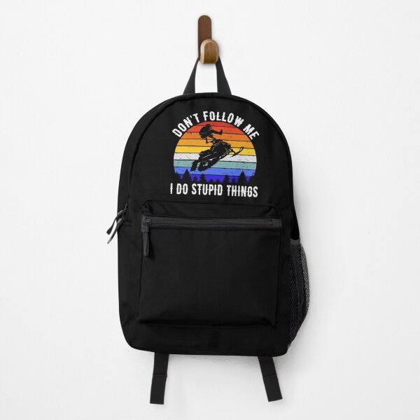 Item preview, Don't Follow Me I Do Stupid Things - Snowmobile II designed and sold by Lemon Pepper.