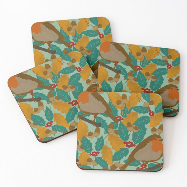 Item preview, Robins and holly changing seasons designed and sold by Kimmygowland.
