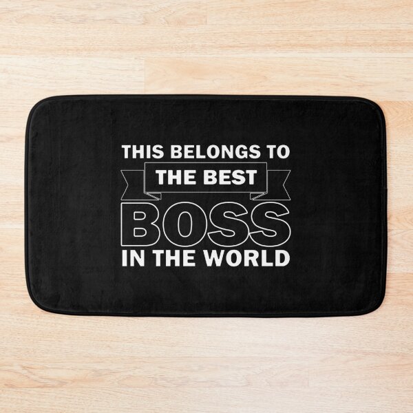 Item preview, Best boss in the world designed and sold by InventorsCave.