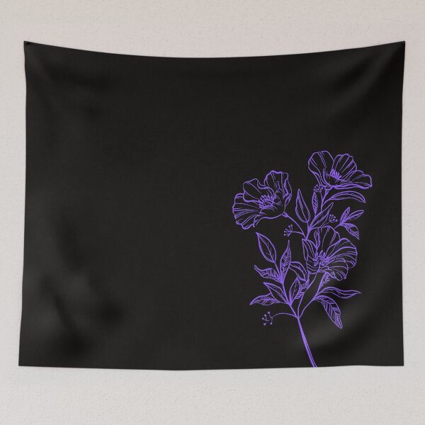 Item preview, Purple Flowers designed and sold by Lilaclown.