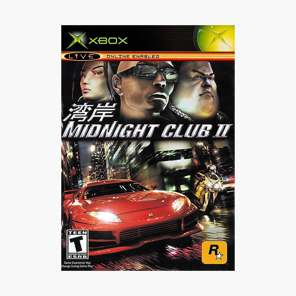 Midnight Club II Cover Art