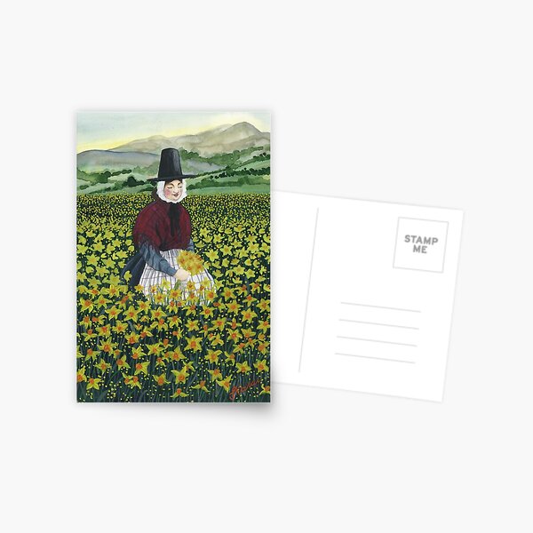 Field of Gold Postcard