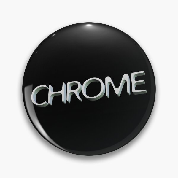 Item preview, "Chrome" Retro Futuristic Calligraphy Design designed and sold by Urban-Lettering.