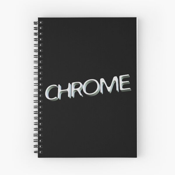 Item preview, "Chrome" Retro Futuristic Calligraphy Design designed and sold by Urban-Lettering.
