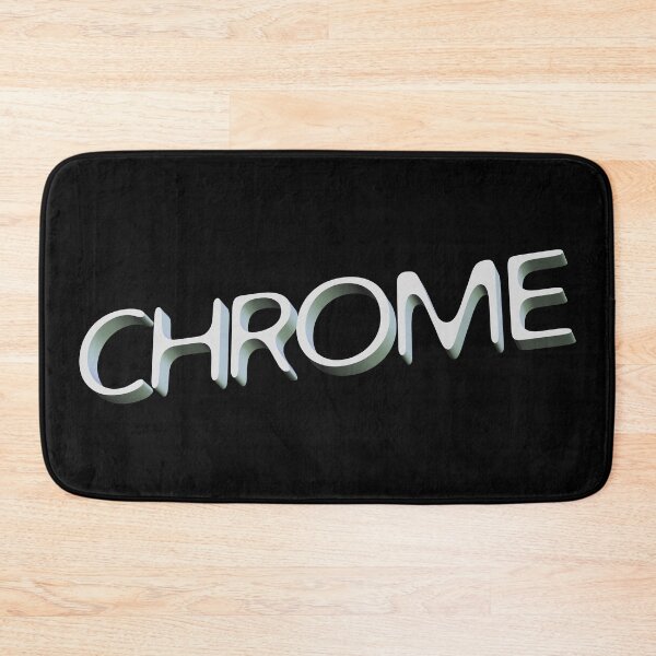 Item preview, "Chrome" Retro Futuristic Calligraphy Design designed and sold by Urban-Lettering.