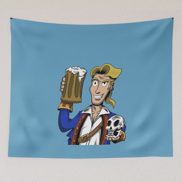 Item preview, Guybrush Threepwood designed and sold by blacksnowcomics.