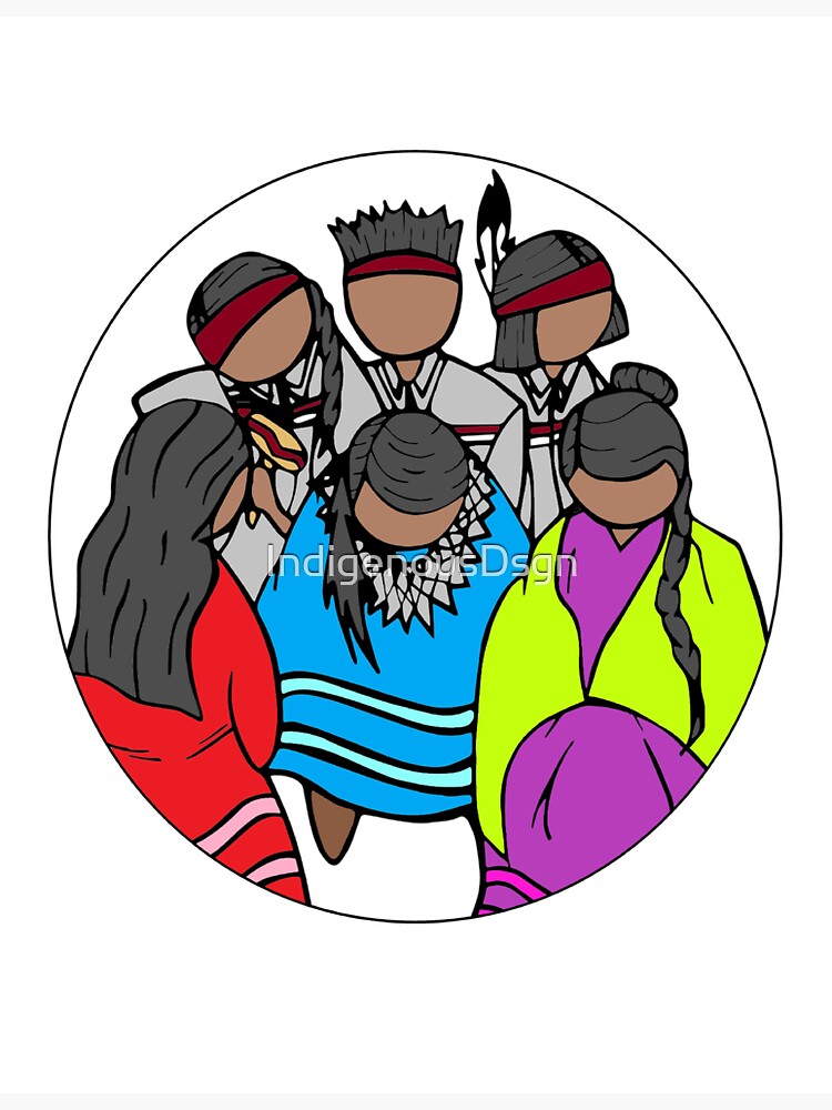 "Hualapai Traditions" Sticker by IndigenousDsgn Redbubble