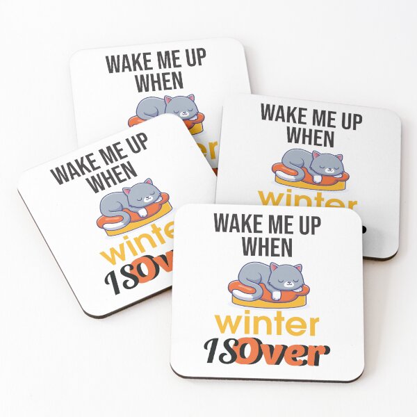 Item preview, Wake Me Up When Winter Is Over designed and sold by Marstore.