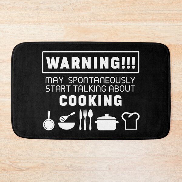 Item preview, Warning may spontaneously start talking about cooking 2 designed and sold by PurrfectCorner.