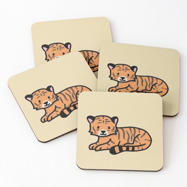 Item preview, Kawaii Baby Bengal Tiger designed and sold by bassoongirl123.