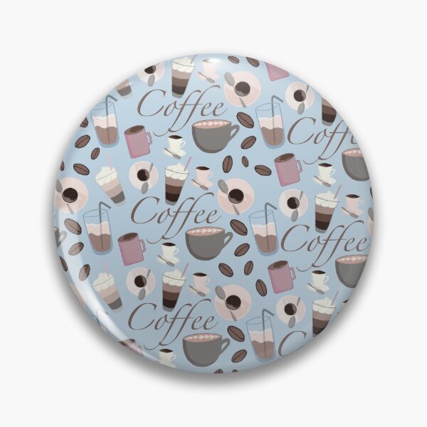 Item preview, Coffee Pattern designed and sold by smoochugs.