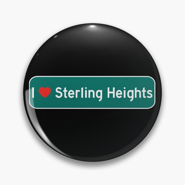 Artikelvorschau, Ich liebe Sterling Heights! entworfen und verkauft von DoodleDashCollective.