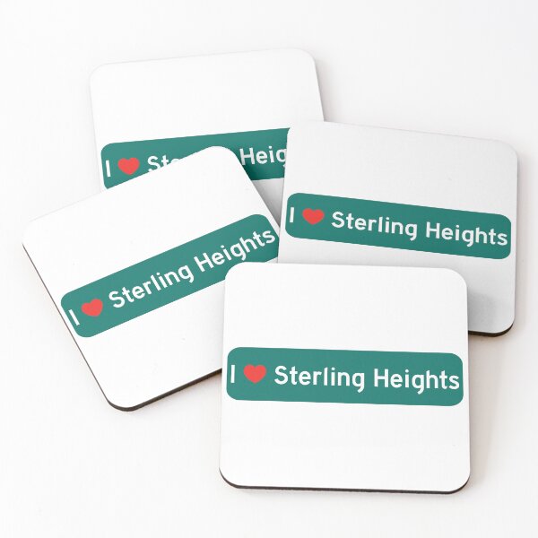Item preview, I Love Sterling Heights! designed and sold by DoodleDashCollective.