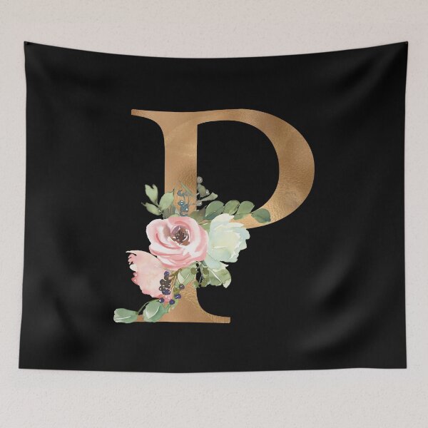 Item preview, Letter P Monogram designed and sold by WisdomInspired.