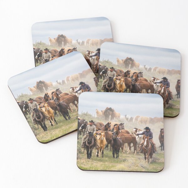 Artikelvorschau, Cowboys and Horses Roundup entworfen und verkauft von ScienceSource.