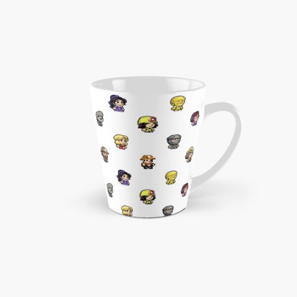 Spelunky 2 Characters Pattern Tall Mug