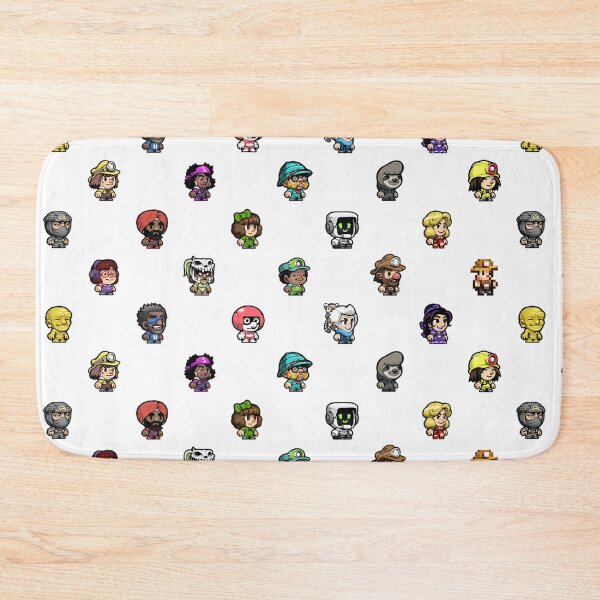 Item preview, Spelunky 2 Characters Pattern designed and sold by Blinded By The Light.