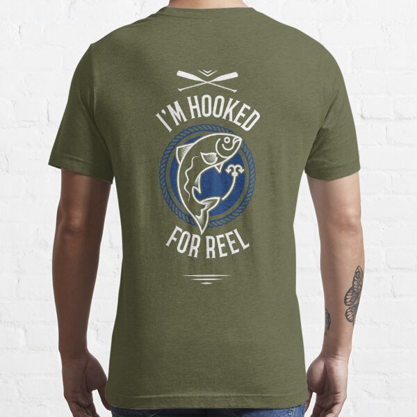 Fishing Got Me Hooked Fishing Tournament  Essential T-Shirt for Sale by  OldCamp