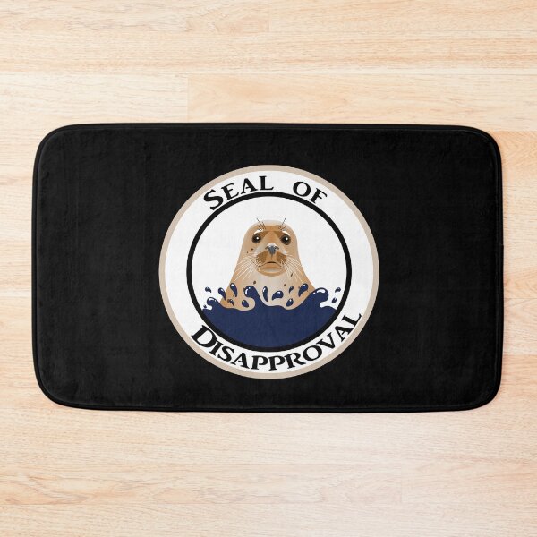 Item preview, Seal of Disapproval - Cute Pun designed and sold by ColorfulMystic.