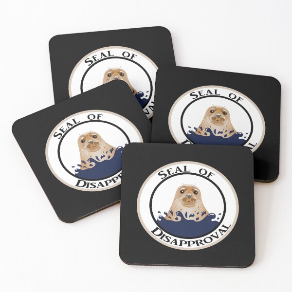 Item preview, Seal of Disapproval - Cute Pun designed and sold by ColorfulMystic.