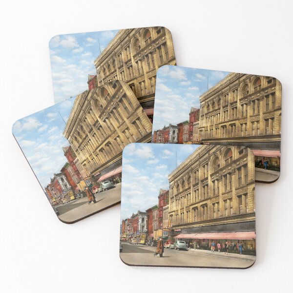 Item preview, City - Dubuque IA - Main street 1940 designed and sold by Mike Savad Photography.