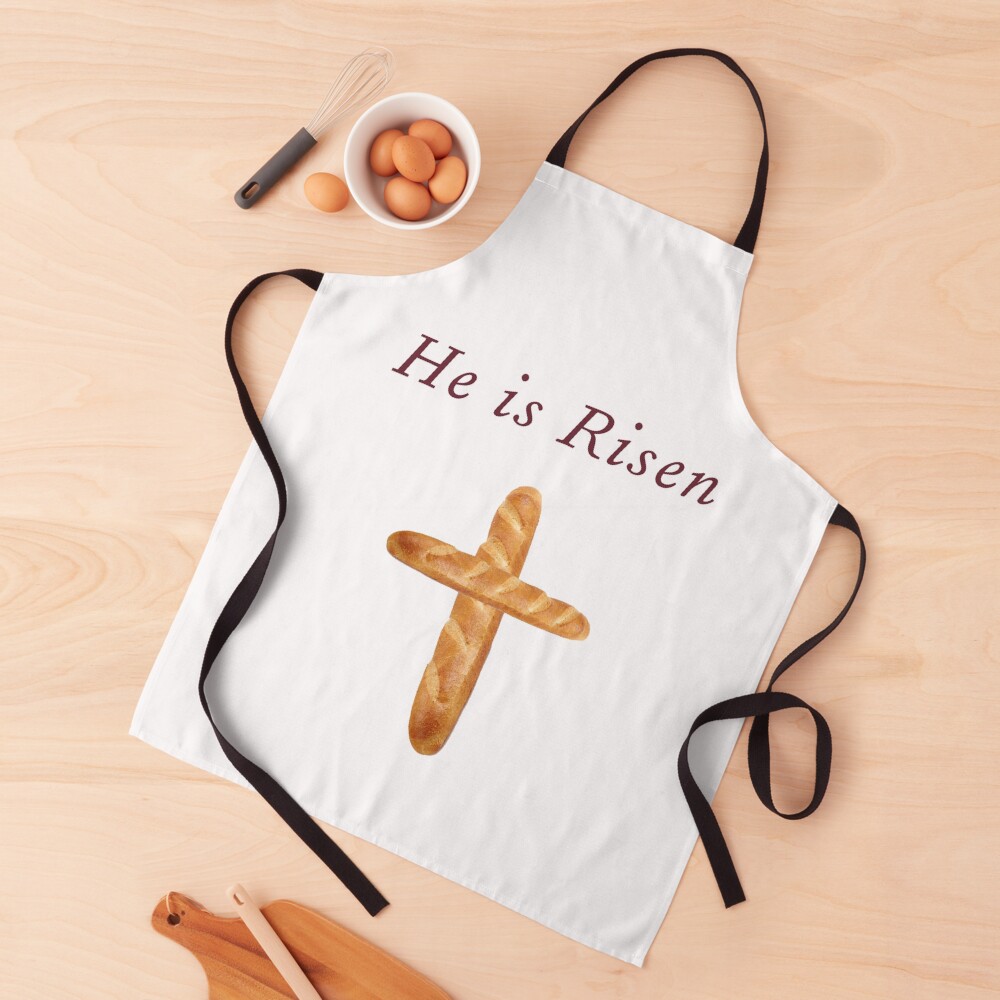 He Is Risen, Shirley's Bread Apron (Community) Apron
