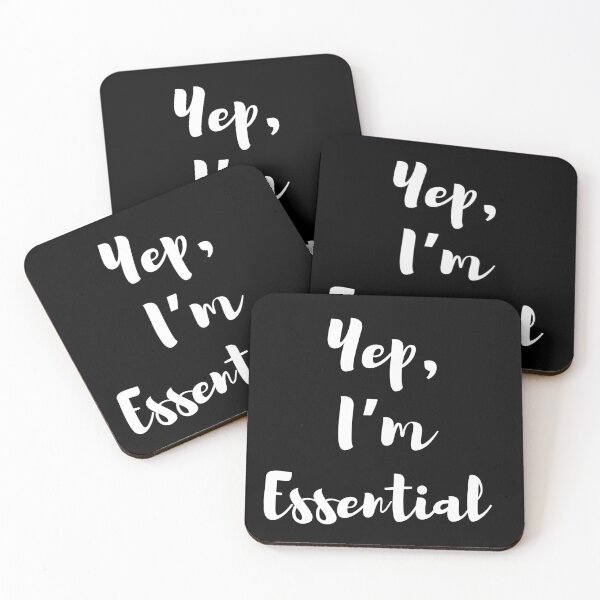 Item preview, Yep, I’m Essential  designed and sold by Rpgpbp.