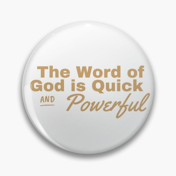 Item preview, The Word of God is Quick and Powerful designed and sold by Royal Food  For Thought.