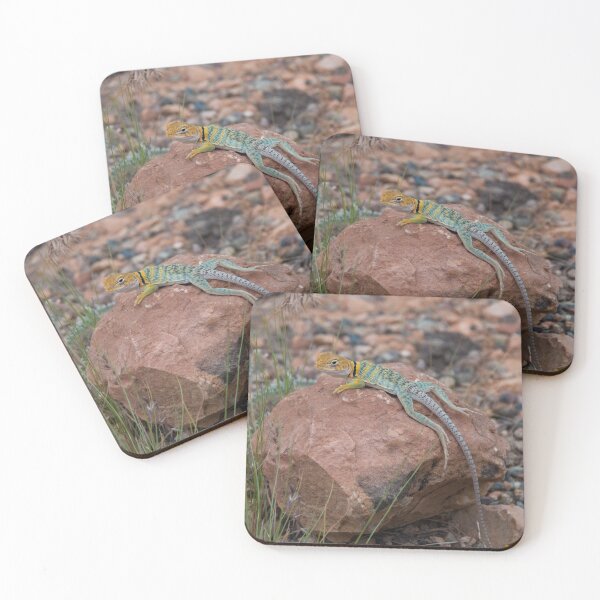 Item preview, Colorful yellow and green Collard Lizard designed and sold by krisgreenwood.