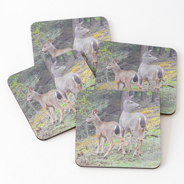 Item preview, Black-tailed deer, wildlife, gifts, animals designed and sold by Sandra O'Toole.