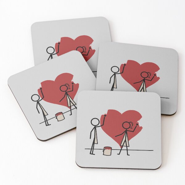 Item preview,  Stickman / Love 3 designed and sold by LotusCreations.