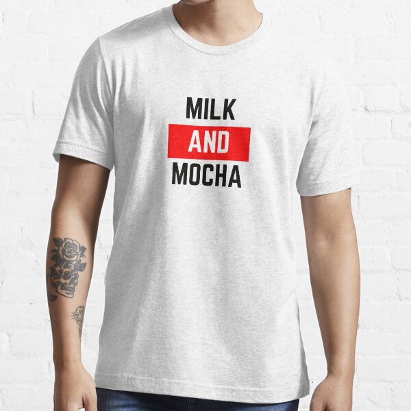 Leche Y Mocha Camiseta esencial