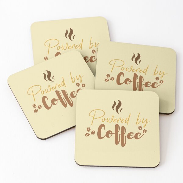 Item preview, Powered by Coffee designed and sold by Avgeek21.