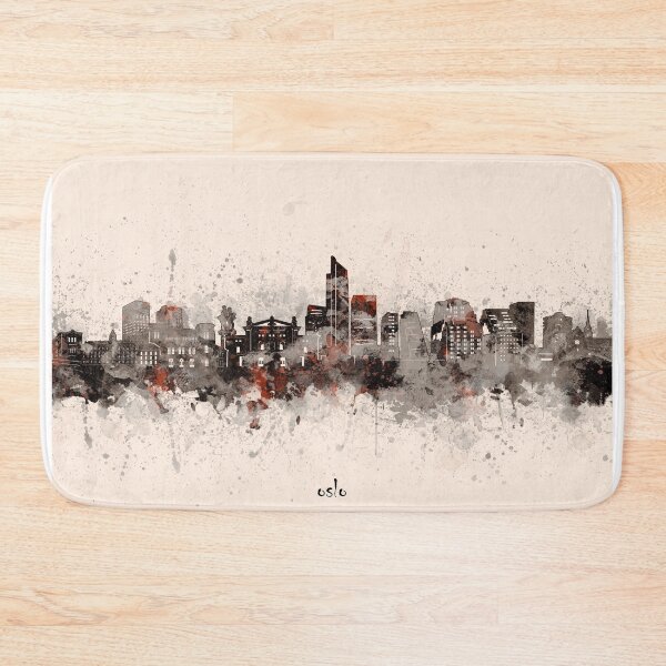 Item preview, oslo skyline designed and sold by BekimART2.