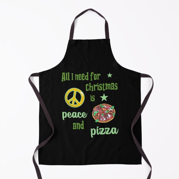 Item preview, Christmas, peace, pizza all I need. designed and sold by Bodino.
