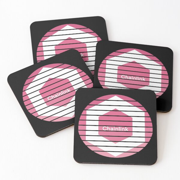 Item preview, Chainlink LINK Crypto Pink Sunset designed and sold by Bitcoin-Fashion.