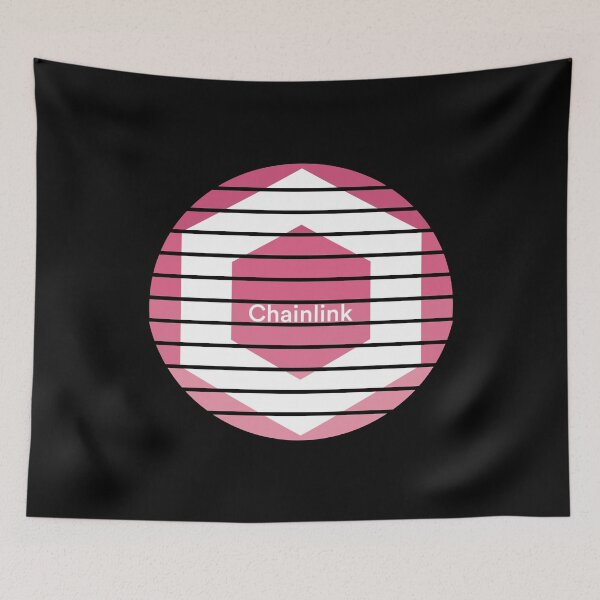 Item preview, Chainlink LINK Crypto Pink Sunset designed and sold by Bitcoin-Fashion.
