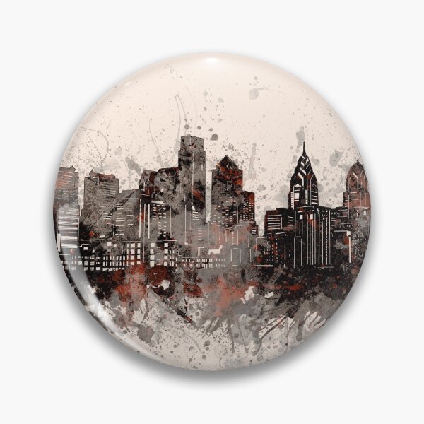 Item preview, philadelphia skyline designed and sold by BekimART2.