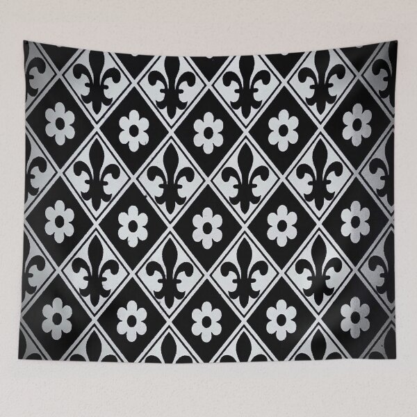 Item preview, Fleur -de- Lis black and white designed and sold by ralphsamo.