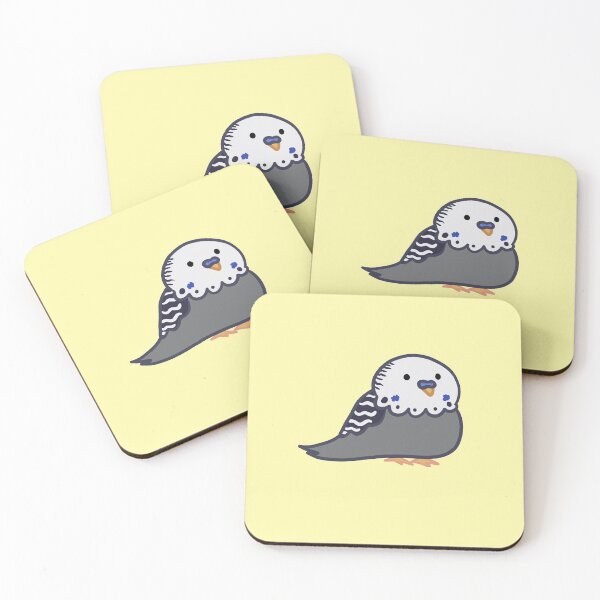 Item preview, Gray budgie designed and sold by AkakoAi.