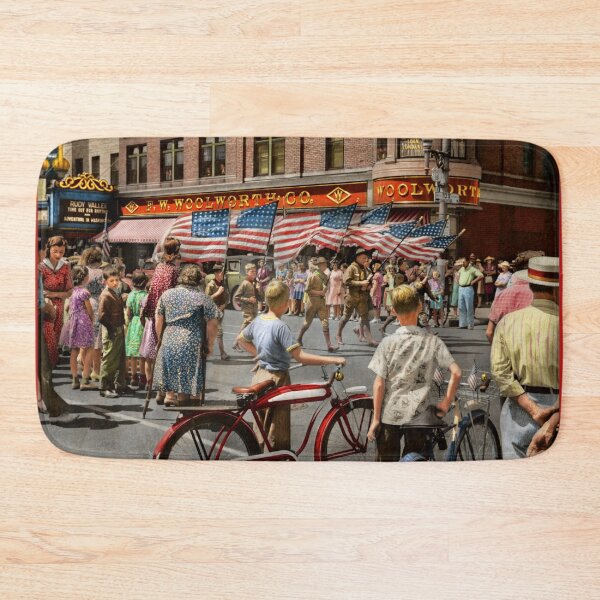 Item preview, City - Watertown WI - Small town parade 1941 designed and sold by Mike Savad Photography.