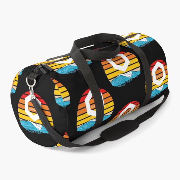 Item preview, Chainlink Ride the Wave Sunset Design designed and sold by Bitcoin-Fashion.