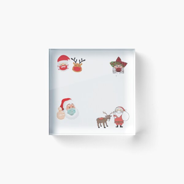 Item preview, Santa Clause Christmas Mask  designed and sold by DamaliePierre.