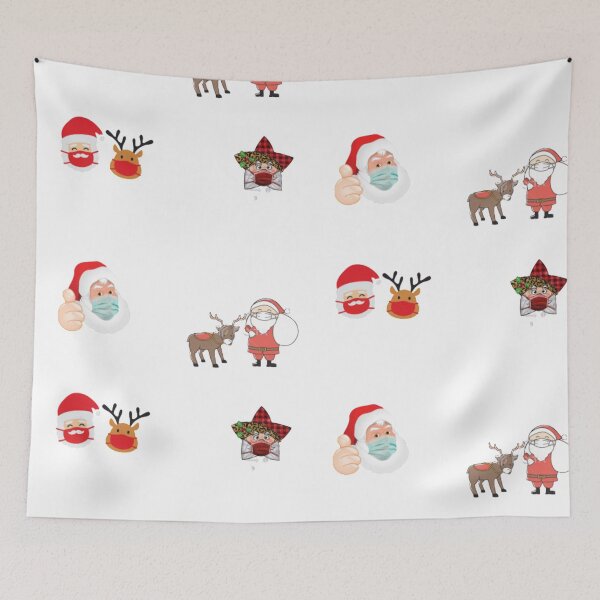 Item preview, Santa Clause Christmas Mask  designed and sold by DamaliePierre.